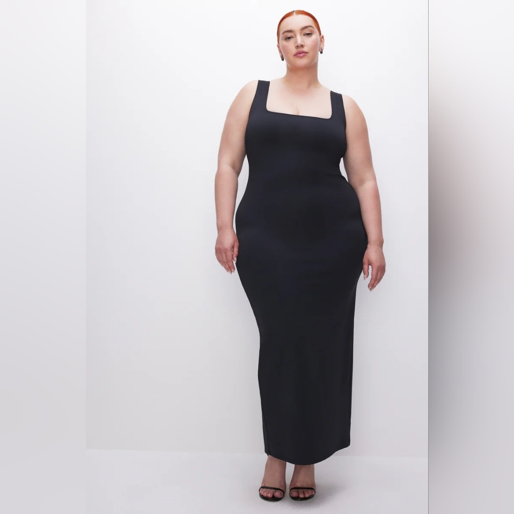 GOOD AMERICAN MODERN TANK MAXI DRESS